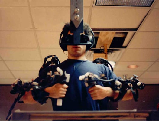 Image: Louis Rosenberg, 1992 (developing early AR, for USAF)